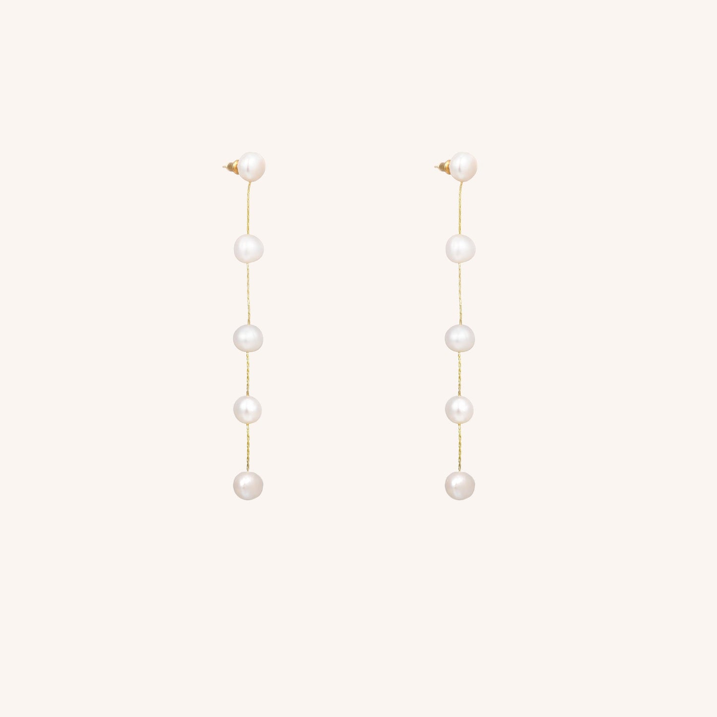 👑 HELLACHIC Pearl Earrings