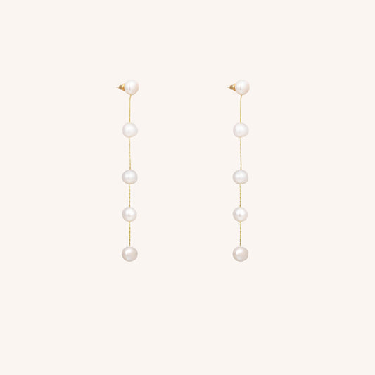 👑 HELLACHIC Pearl Earrings